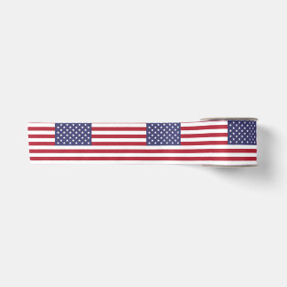 Amerikanische Flagge Satinband