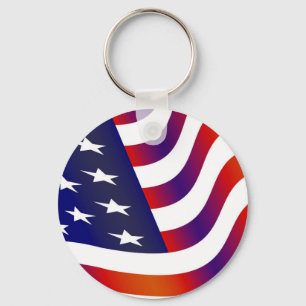 Amerikanische Flagge Schlüsselanhänger