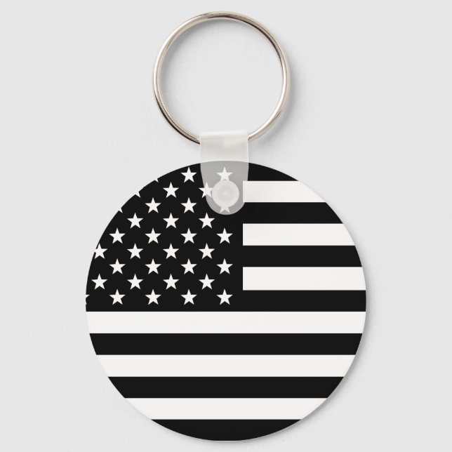 Amerikanische Flagge Schlüsselanhänger (Vorderseite)