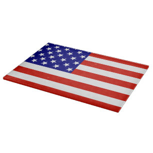 AMERIKANISCHE FLAGGE SCHNEIDEBRETT