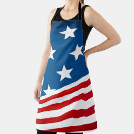 Amerikanische Flagge Schürze