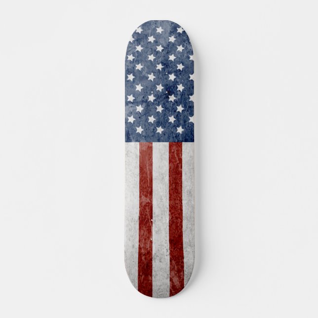 Amerikanische Flagge Skateboard (Vorne)