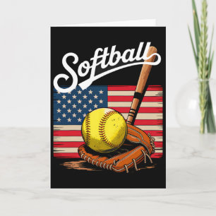 Amerikanische Flagge Softll 4. Juli Softll Liebhab Karte