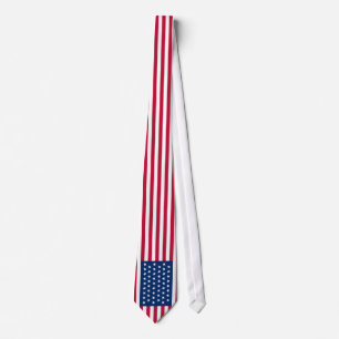 Amerikanische Flagge Stern OPUS Zukunft 51 Krawatte