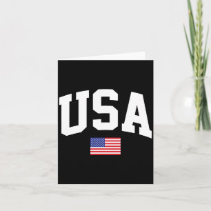 Amerikanische Flagge Sterne Es 4. Juli Patriotisch Karte