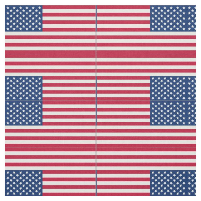 Amerikanische Flagge Stoff (Muster)