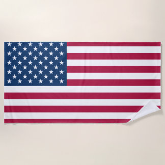 Amerikanische Flagge Strandtuch