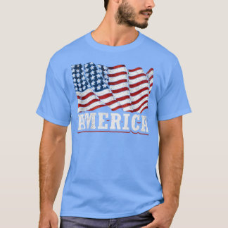 Amerikanische Flagge T-Shirt