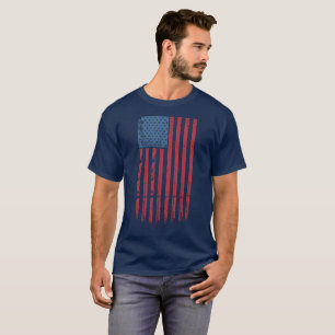Amerikanische Flagge T-Shirt