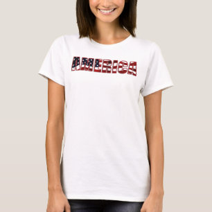 Amerikanische Flagge T-Shirt