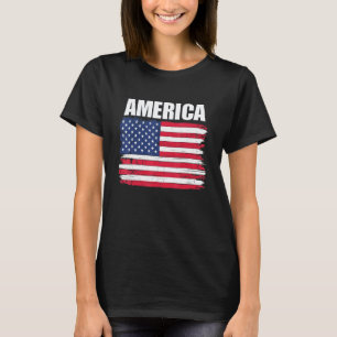 Amerikanische Flagge T-Shirt