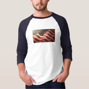 Amerikanische Flagge T-Shirt