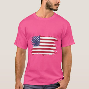 Amerikanische Flagge T-Shirt