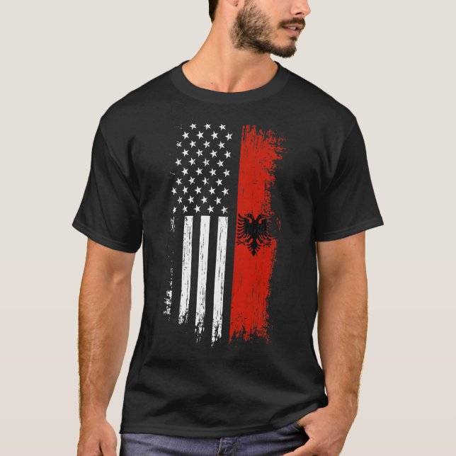 Amerikanische Flagge T-Shirt (Vorderseite)