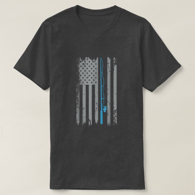 Amerikanische Flagge T-Shirt (Design vorne)