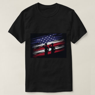 Amerikanische Flagge T-Shirt