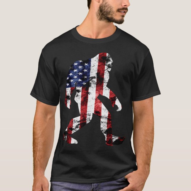 Amerikanische Flagge T-Shirt (Vorderseite)