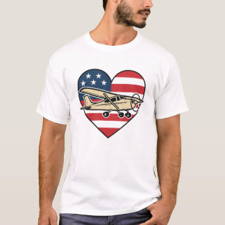 amerikanische Flagge T-Shirt