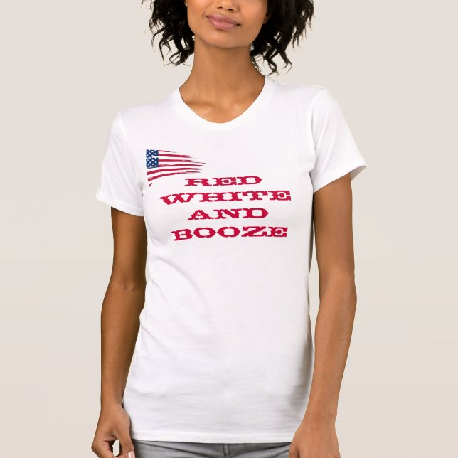 Amerikanische Flagge T-Shirt (Vorderseite)