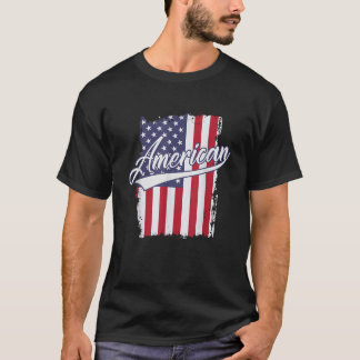 Amerikanische Flagge T-Shirt