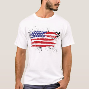 Amerikanische Flagge T-Shirt