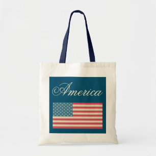 Amerikanische Flagge-Tasche Tragetasche
