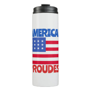 Amerikanische Flagge Thermosbecher