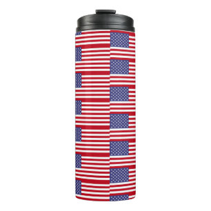 Amerikanische Flagge Thermosbecher