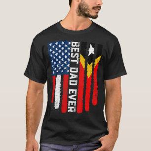 Amerikanische Flagge Timor-Leste Flagge Bester Vat T-Shirt