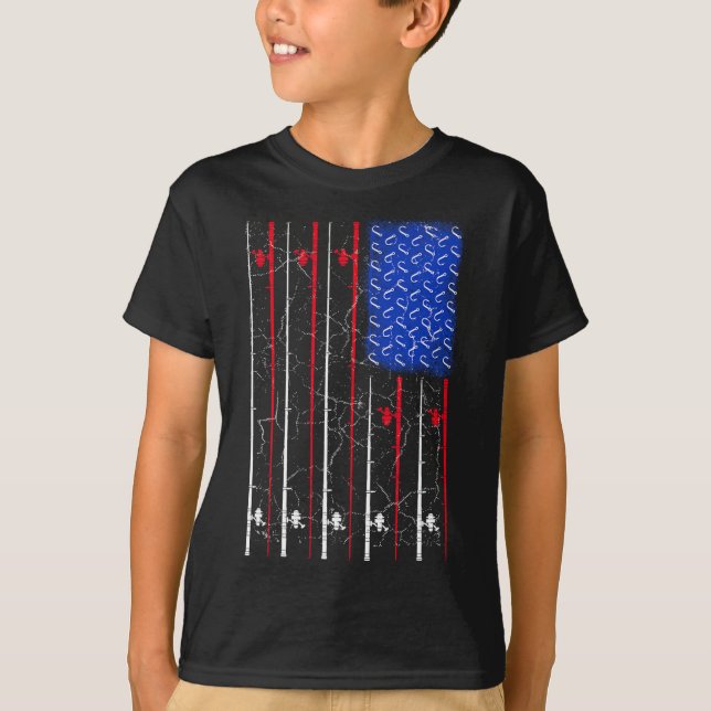 Amerikanische Flagge Top (Vorderseite)