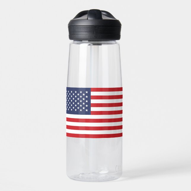 Amerikanische Flagge Trinkflasche (Vorne)