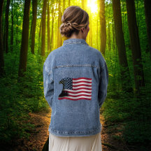 Amerikanische Flagge und Adler