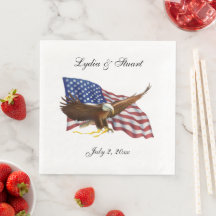 Amerikanische Flagge und Adler