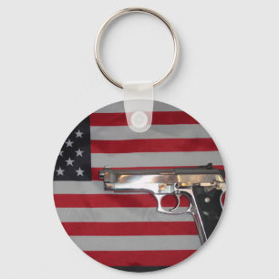 Amerikanische Flagge und Schlüsselanhänger von G