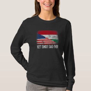 Amerikanische Flagge & Ungarische Flagge Bester Si T-Shirt