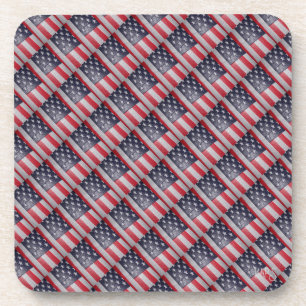 Amerikanische Flagge Untersetzer