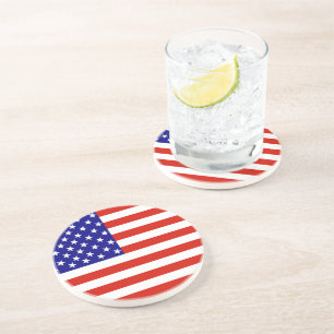 AMERIKANISCHE FLAGGE UNTERSETZER