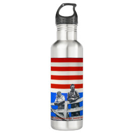 Amerikanische Flagge Unzugesicherte Vintage Fotos  Edelstahlflasche