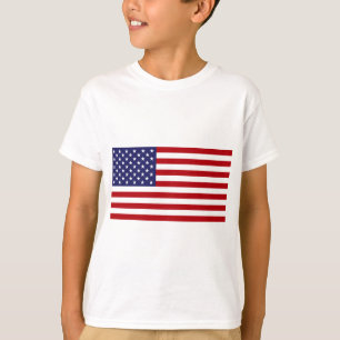 Amerikanische Flagge - US Flagge - alter Ruhm T-Shirt