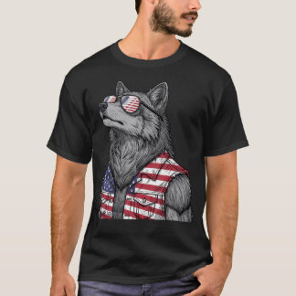 Amerikanische Flagge USA-Flagge 4. Juli Patriotisc T-Shirt