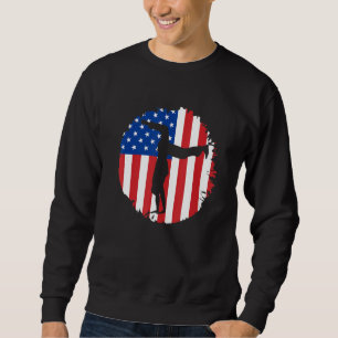 Amerikanische Flagge Usa Patriotic Capoeira Brasil Sweatshirt