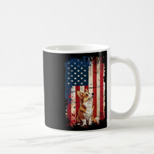 Amerikanische Flagge USA Patriotisch 4. Juli Kaffeetasse
