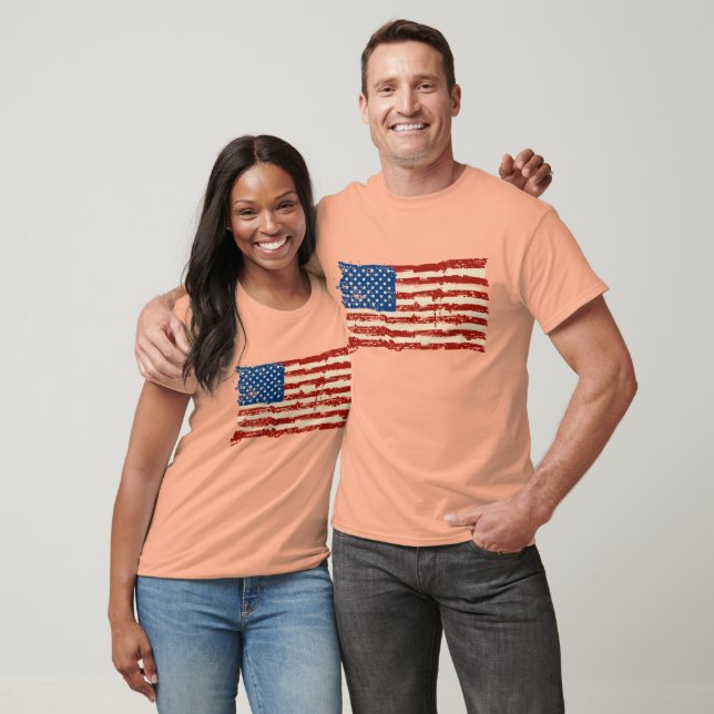 Amerikanische Flagge - usa T-Shirt (Unisex)