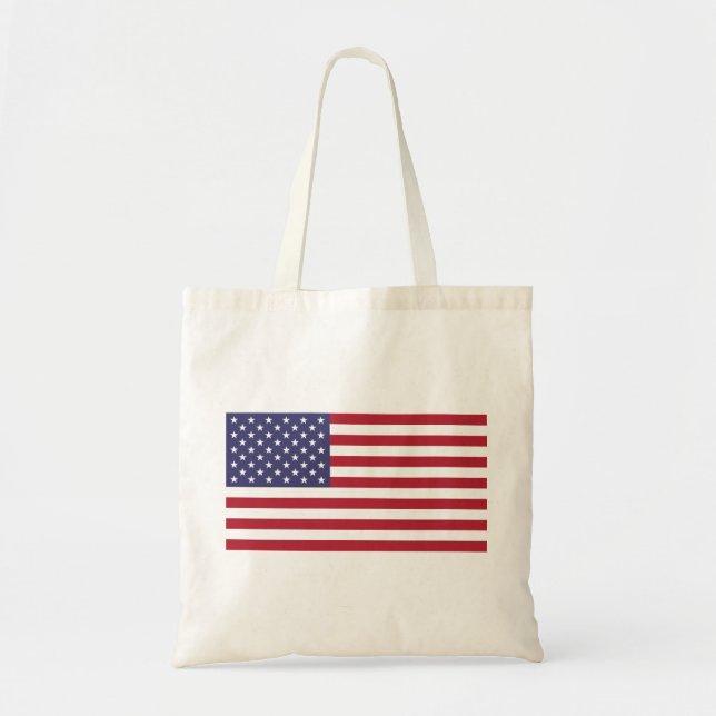 Amerikanische Flagge - USA Tragetasche (Vorne)