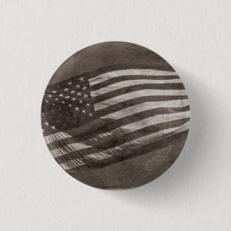 Amerikanische Flagge Vintag Button