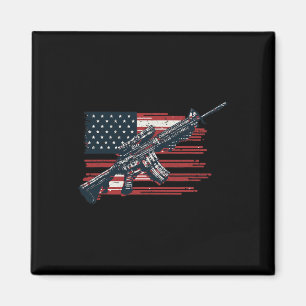 Amerikanische Flagge Waffen 1. Juli Waffen Unabhän Magnet
