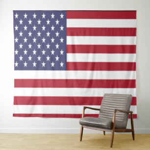 AMERIKANISCHE FLAGGE WANDTEPPICH