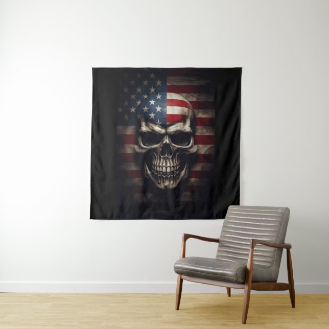 Amerikanische Flagge Wandteppich (Beispiel)
