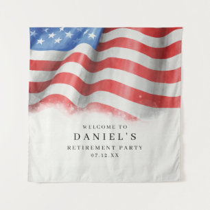 Amerikanische Flagge Wandteppich