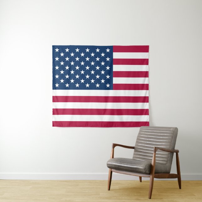 Amerikanische Flagge Wandteppich (Beispiel (Horizontal))